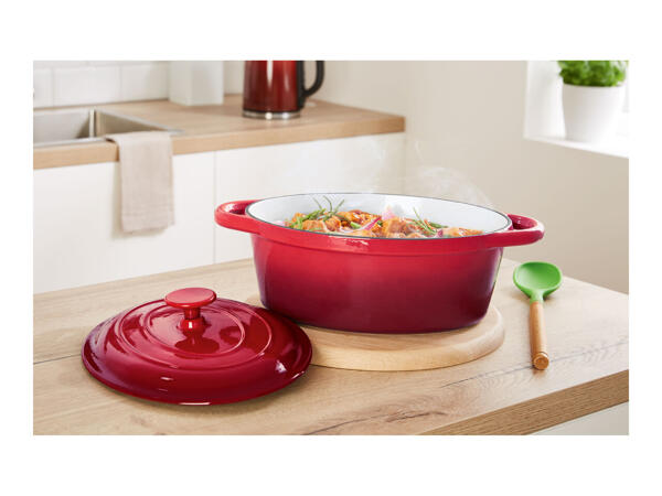 Ernesto 4L Cast Iron Casserole Dish