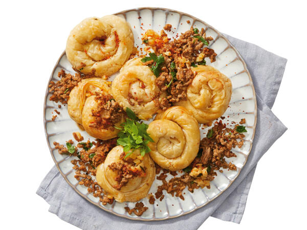 Burek mit Fleischfüllung