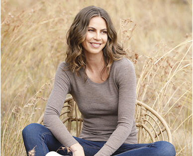 Women's Merino Scoop Top