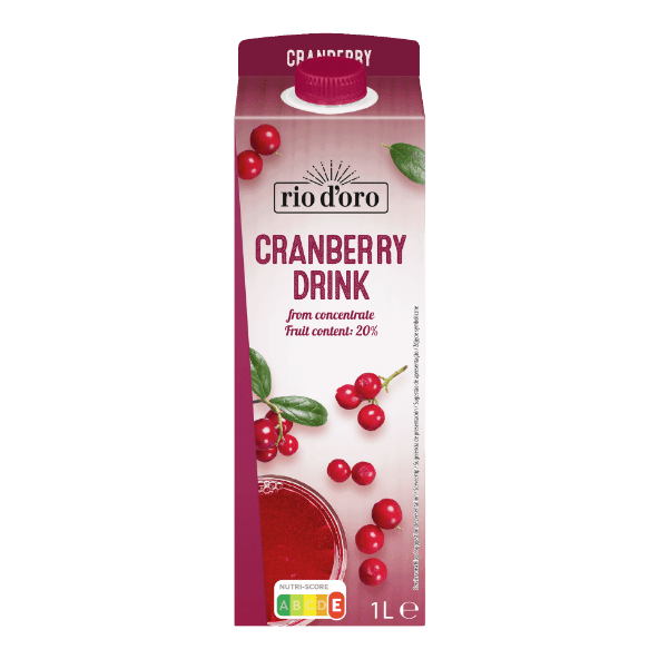 RIO D'ORO(R) 				Jus de canneberge