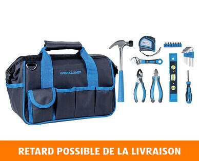 WORKZONE(R) 
 LOT D'OUTILS, 25 PIÈCES