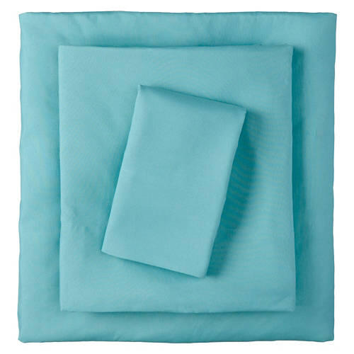 Twin Size Bed Sheet Set, Teal