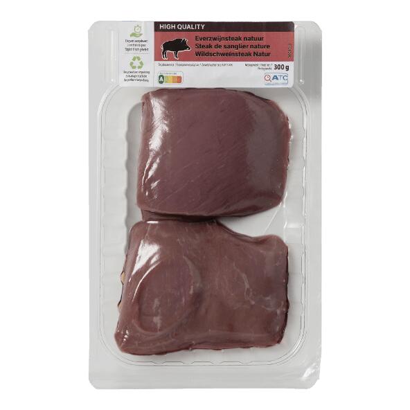 Wildschweinsteak