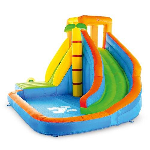 HOME DELUXE VIVI Aufblasbarer Wasserpark mit Rutsche