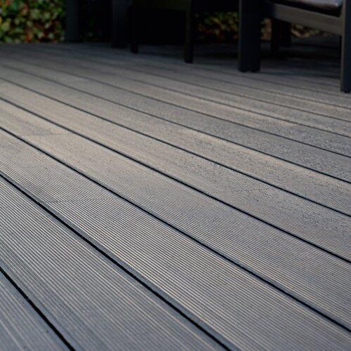 HOME DELUXE SAMANA WPC Terrassendielen anthrazit 10m²