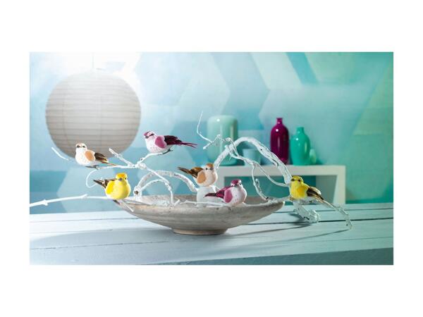 Livarno Home Decorative Clips - 6 Pack - Birds
