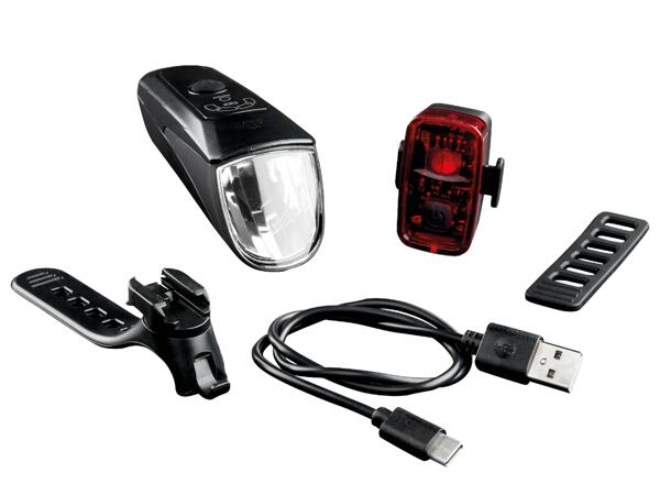 LED-Cykelbelysningsset