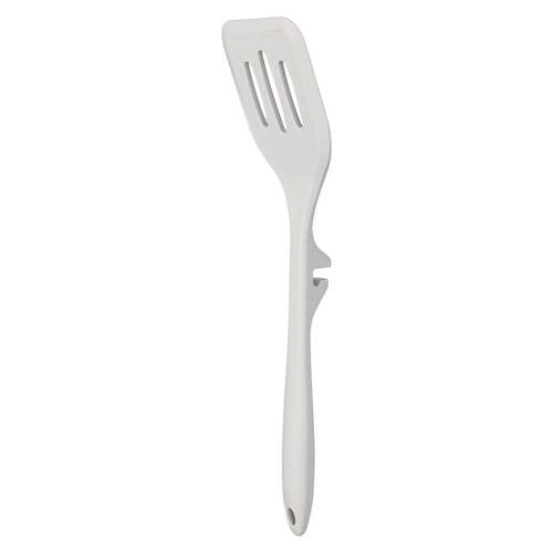 Clip-On Silicone Utensil - Turner, Gray