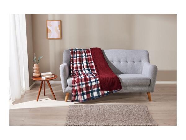 Livarno Home Cosy Microfibre Blanket