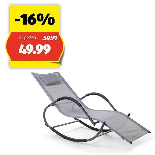 BELAVI Sdraio a dondolo, 823059