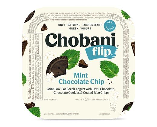 Chobani 
 Flip Mint Chocolate Chip Greek Yogurt