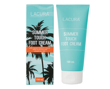 Lacura Summer Touch Foot or Hand Cream 100ml