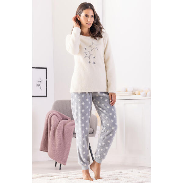 Coral-Fleece-Schlaf-/ Hausanzug