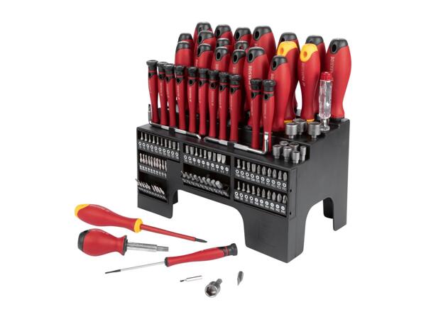 Parkside XXL Screwdriver & Bit Set - 116 Piece Set