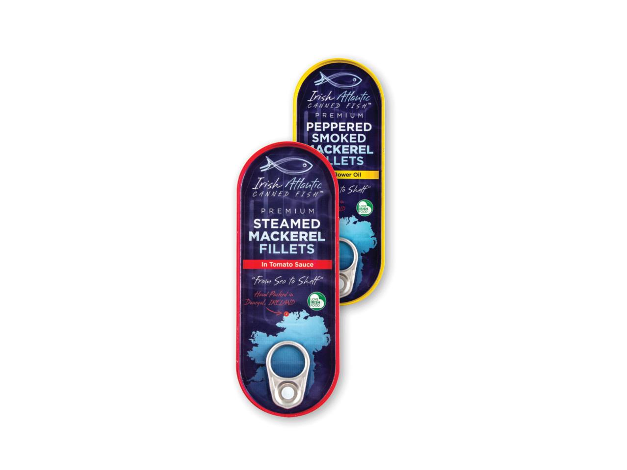 IRISH ATLANTIC CANNED FISH Premium Mackerel Fillets