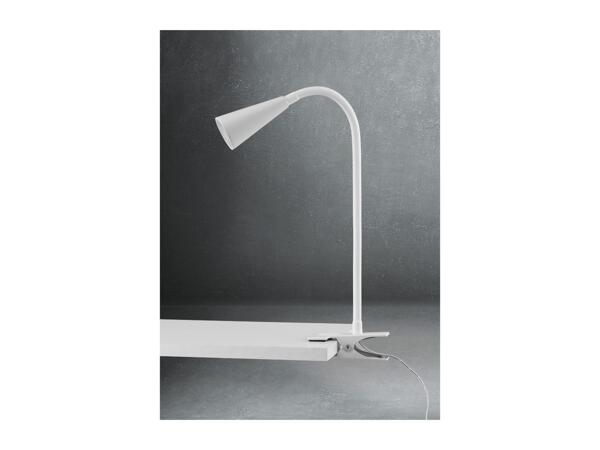 Livarno Home White LED Clip Lamp With A Clamp