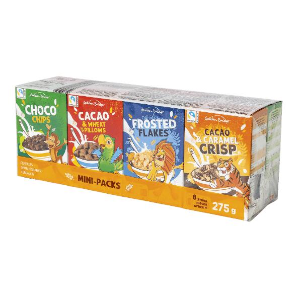 GOLDEN BRIDGE(R) 				Frühstückscerealien, 8er-Packung