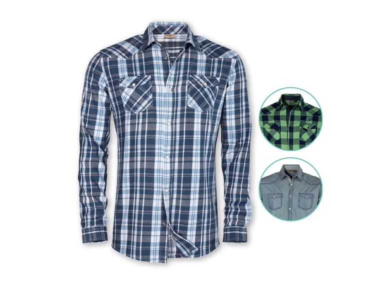 Livergy Casual(R) Men's Long-Sleeved Shirt