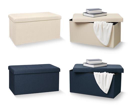 SOHL Furniture Rectangular Storage Ottoman