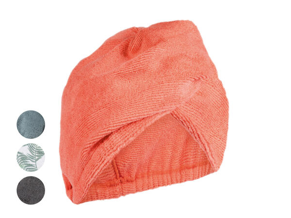 Avsminkningsduk/hårturban, set
