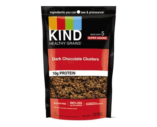 KIND 
 Almond Butter or Dark Chocolate Protein Granola