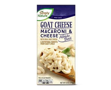 Simply Nature 
 Goat Cheese Deluxe Macaroni & Cheese or Shells & Cheese