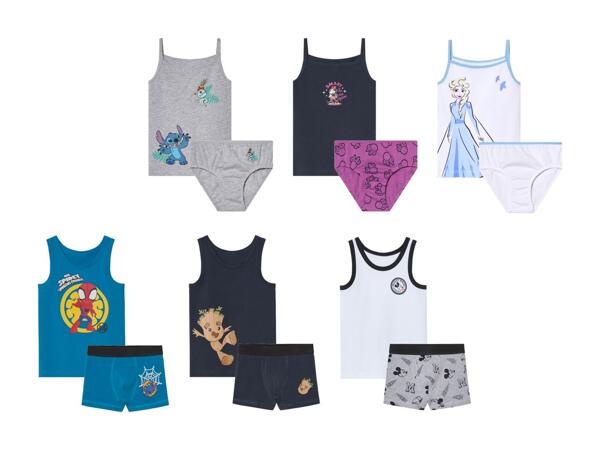 Set de sous-vêtements pour enfant, 2 pièces