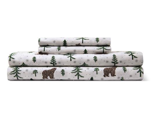 Huntington Home 
 Queen Flannel Sheet Set