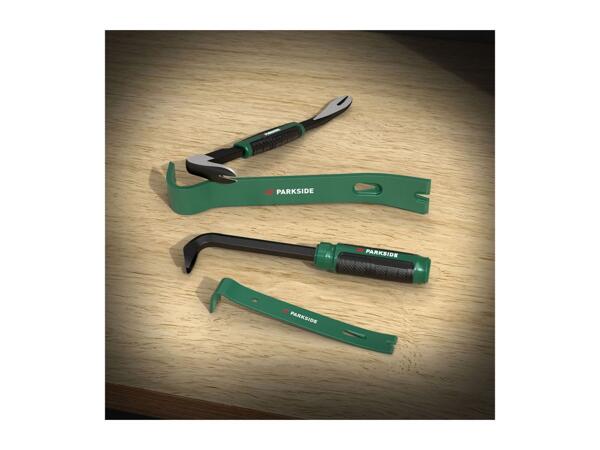 Parkside Pry Bar & Crowbar Set - Set of 4