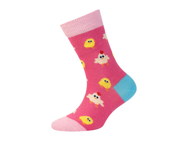 Kids' Fun Easter Socks - 3 Pack