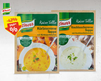 KNORR Kaiserteller Suppen