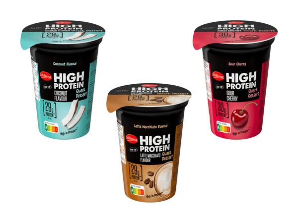 Dessert au séré riche en protéines
