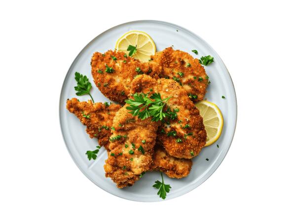 Frische Hendl Filetschnitzel