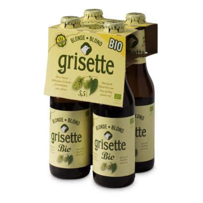 Bière bio, pack de 4