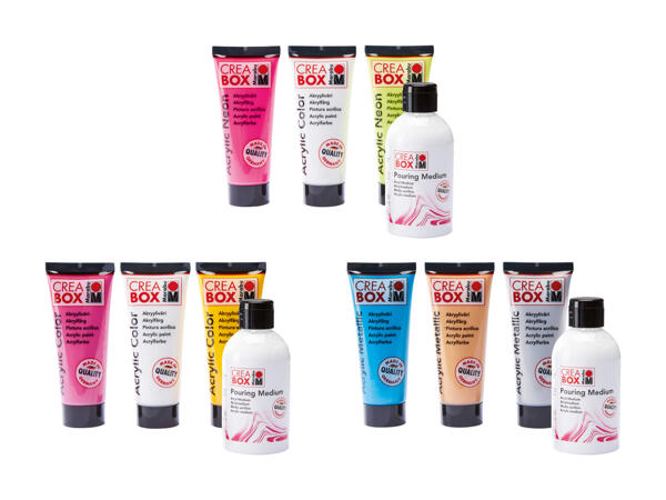 Set de peintures acryliques Marabu