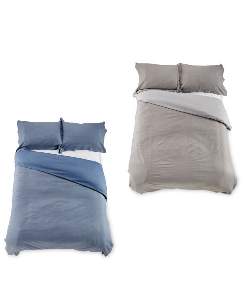 Chambray Double Duvet Set