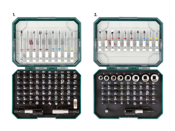 Set d'embouts/set d'embouts et de douilles