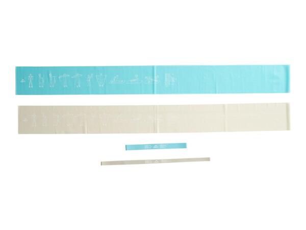 Crivit Light to Medium Resistance Bands - Set of 4