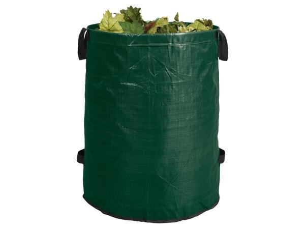 Garden foldable waste bag, 1 or 2 pieces