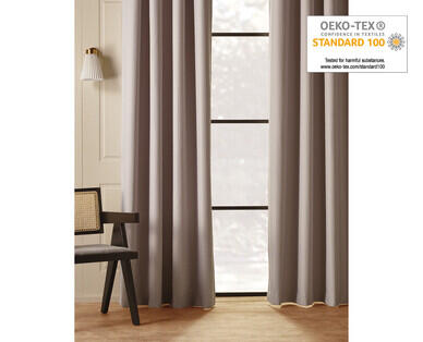 Block-out Eyelet Curtains 2pk