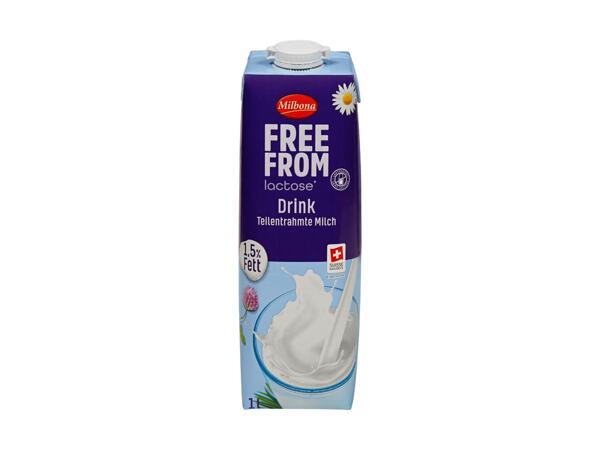 Lait drink sans lactose 1,5% (valable uniquement en Suisse romande)