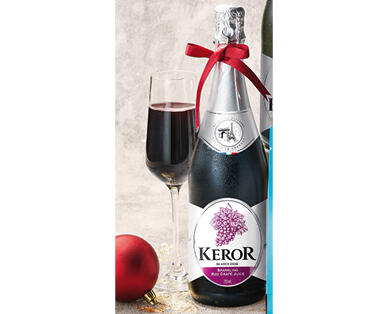 Red or White Sparkling Grape Juice 750ml