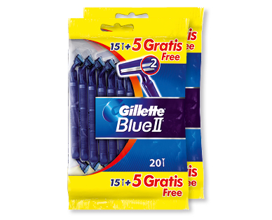 Rasoirs jetables Blue II GILLETTE(R)