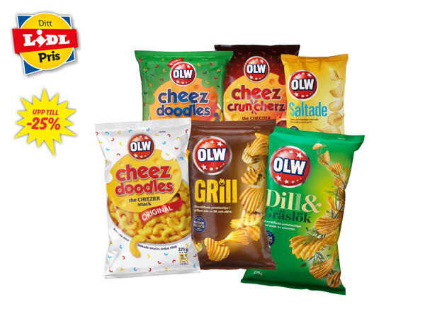 OLW chips /ostbågar