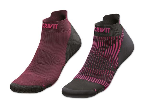 Damen/​Herren Laufsocken, 2 Paar