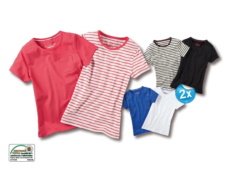 Tee-shirts, lot de 2