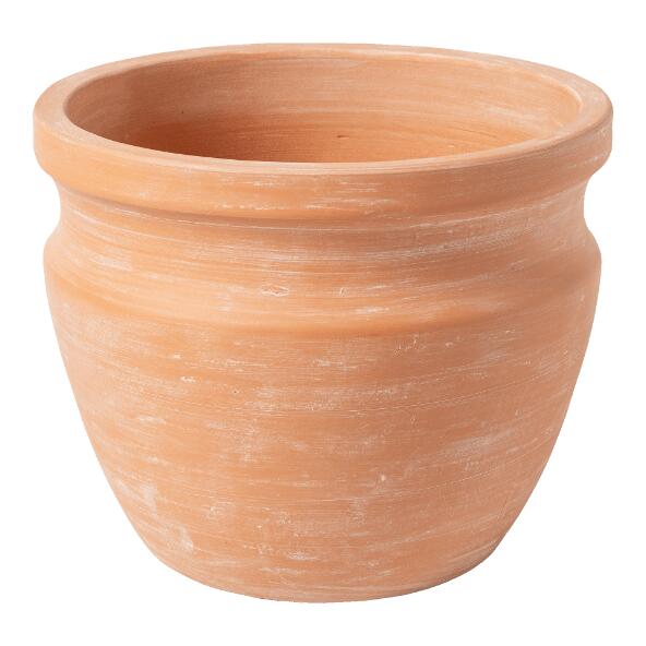 BELAVI(R) 				Pot à fleurs en terre cuite