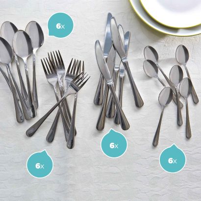Besteck, 24-teilig