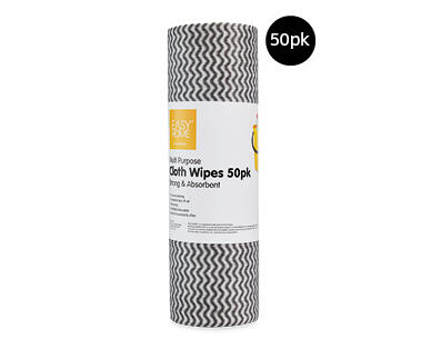 Cloth Wipes 50pk