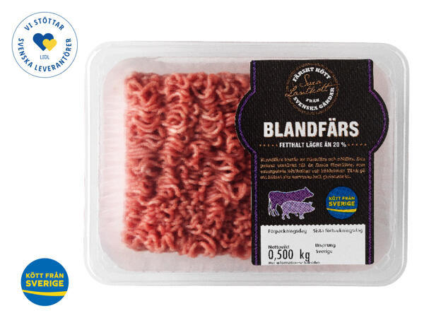Färsk blandfärs